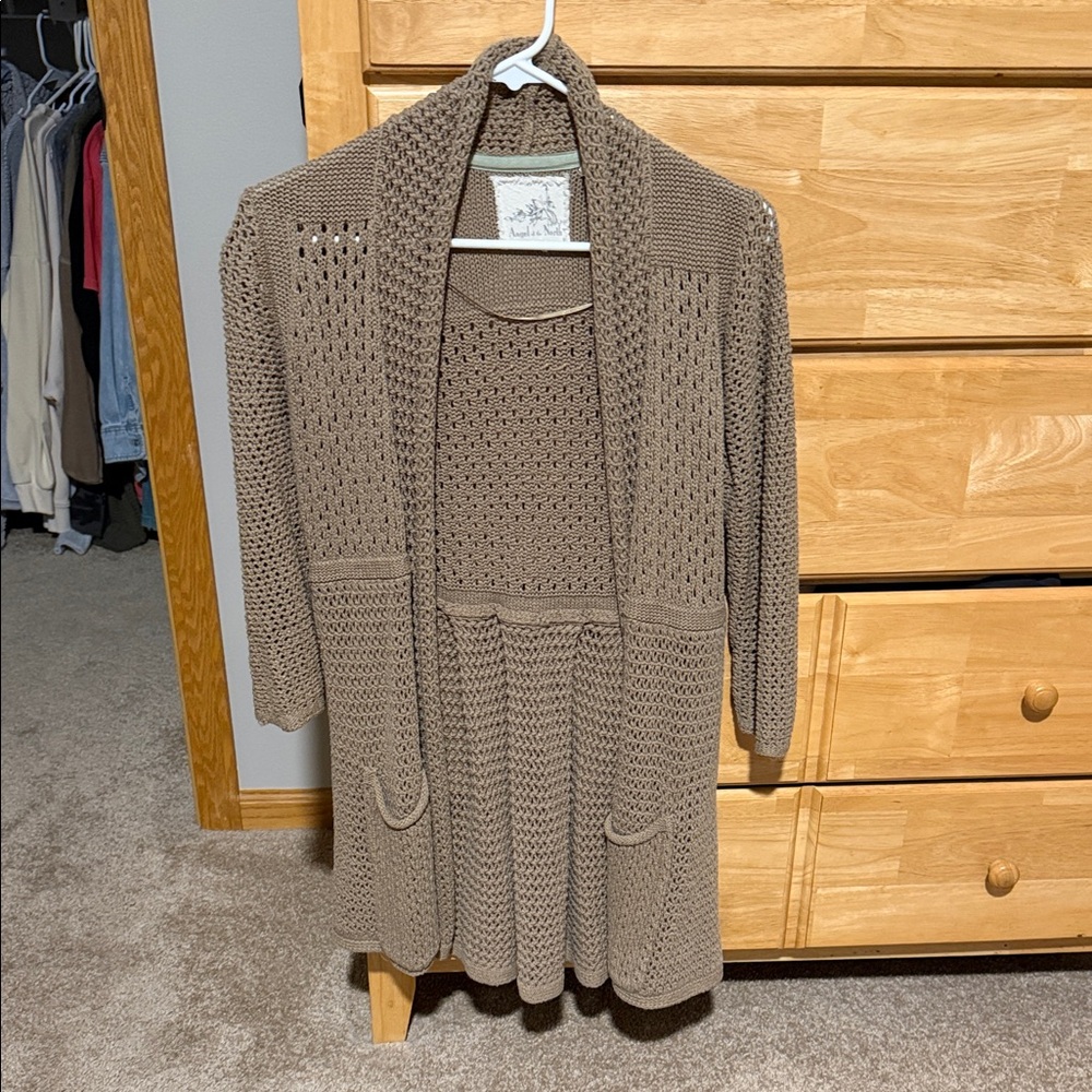Women's Brown Cardigan